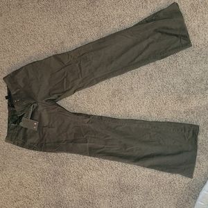 H &M Army Green Work Pants